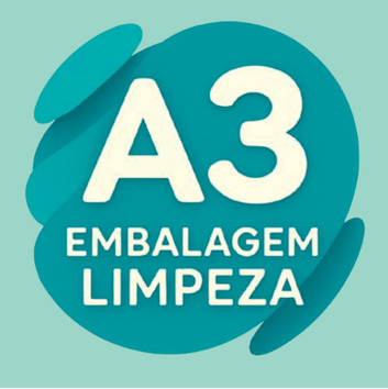 Logo A3 Embalagem Limpeza